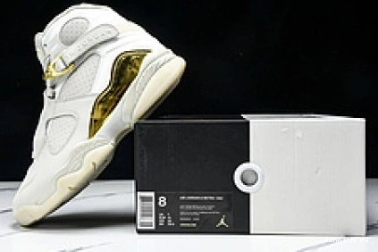Champagne Jordan Retro 8 1218